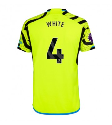 Maillot de foot Arsenal Benjamin White #4 Extérieur 2023-24 Manches Courte